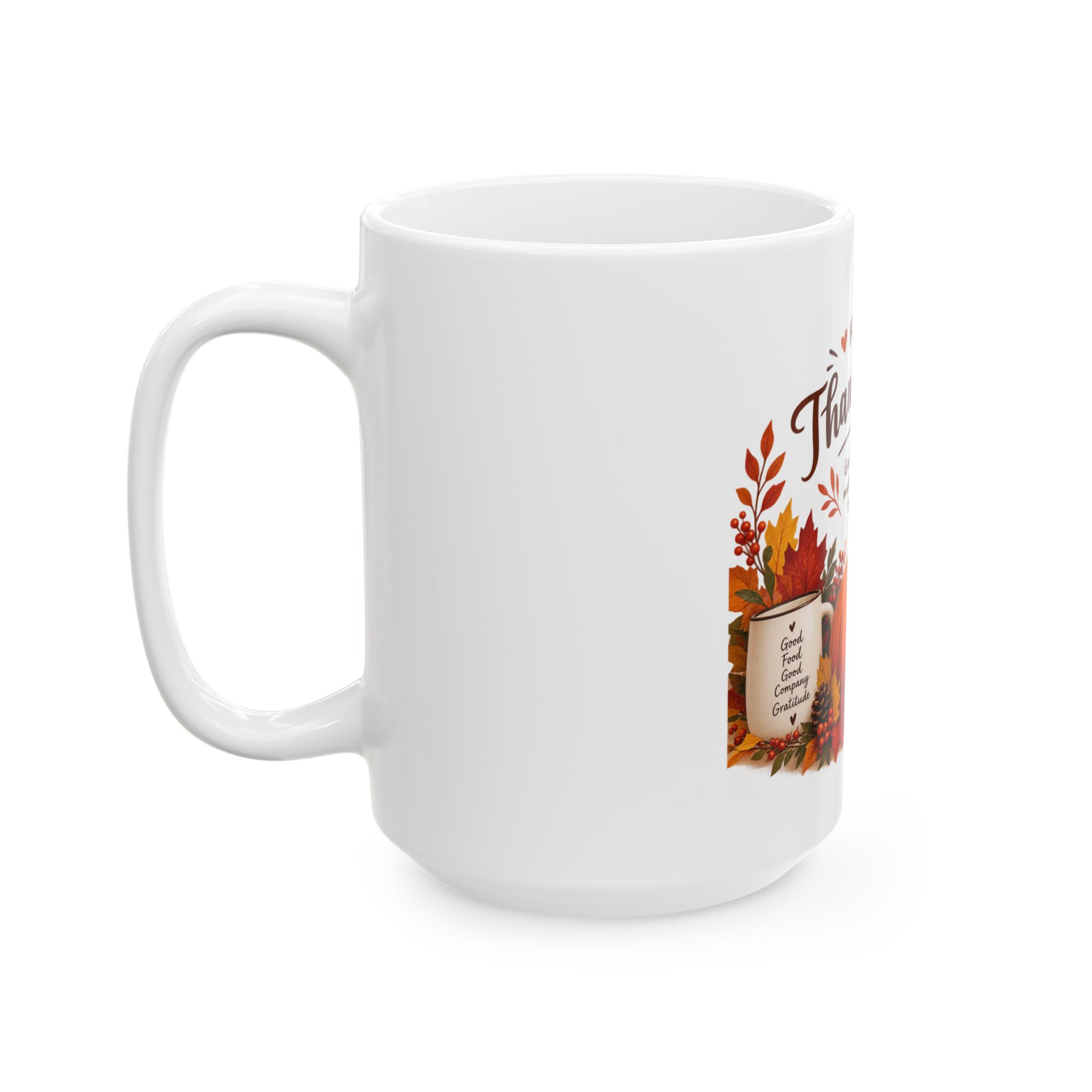 ThanksGiving | Ceramic Coffee Mug - Image 4
