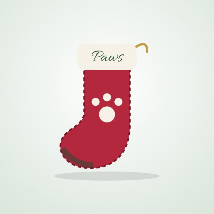 Paw Print Pet Stocking